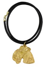 Lakeland Terrier - Dog necklace, gold-plated pendant for dog fan, unique jewelle