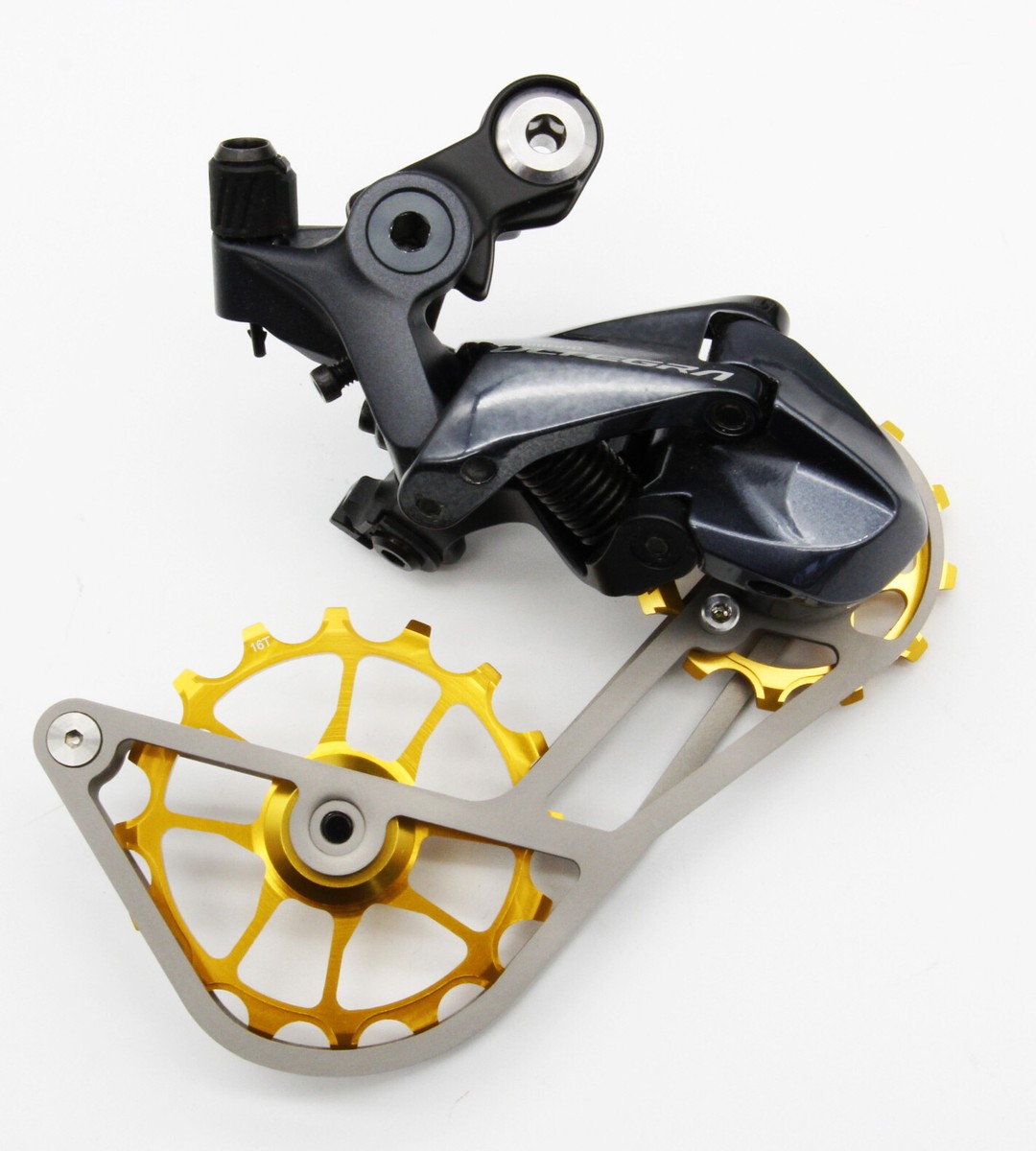 Cage Poulie Surdimensionnée SwishTi En Titane Pour Shimano R8150/r9250