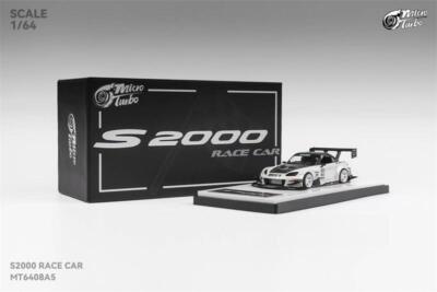 Micro Turbo 1:64 S2000 Race Car White Diecast Model car | eBay