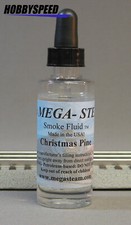 MEGA-STEAM CHRISTMAS PINE SMOKE FLUID train lionel steam liquid scented JTM104