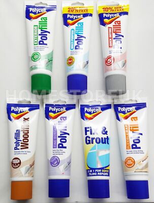 Polycell 5207191 Polyfilla For Wood General Repairs White Tube 330g 96 8116