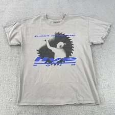 Post Malone shirt mens Large gray 2018 Live posty co tour councert hip hop