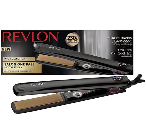Revlon Rvst 2167UK Pro Collection Salon un pas Digital Plancha de Pelo  Styler | eBay