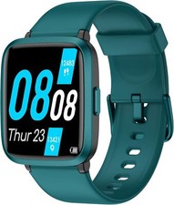Smart Watch Fitness Heart Rate Blood Oxygen Sleep Monitor Waterproof - Green