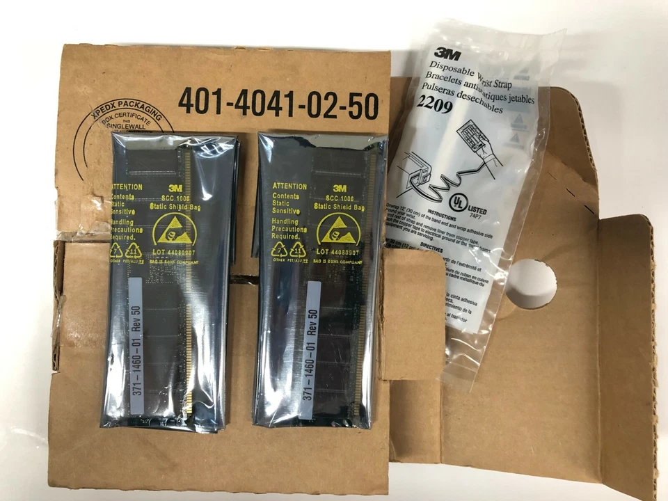 Sun Microsystems 8GB X8024A 540-6838 (2x4GB) ECC SDRAM DIMM Memory * NEW - Image 3 of 4