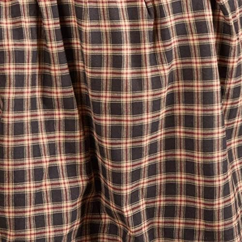 , Bingham Star, 60X80X16, Cotton, Queen Bed Skirt, Black eBay