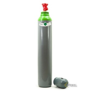 Botella de gas 10 litros mezclada MIX argón (82%) + CO2 gas de soldadura MIG/MAG soldadura