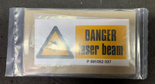Tornado Aircraft Warning Label (DANGER Laser Beam) * P891062-037 *