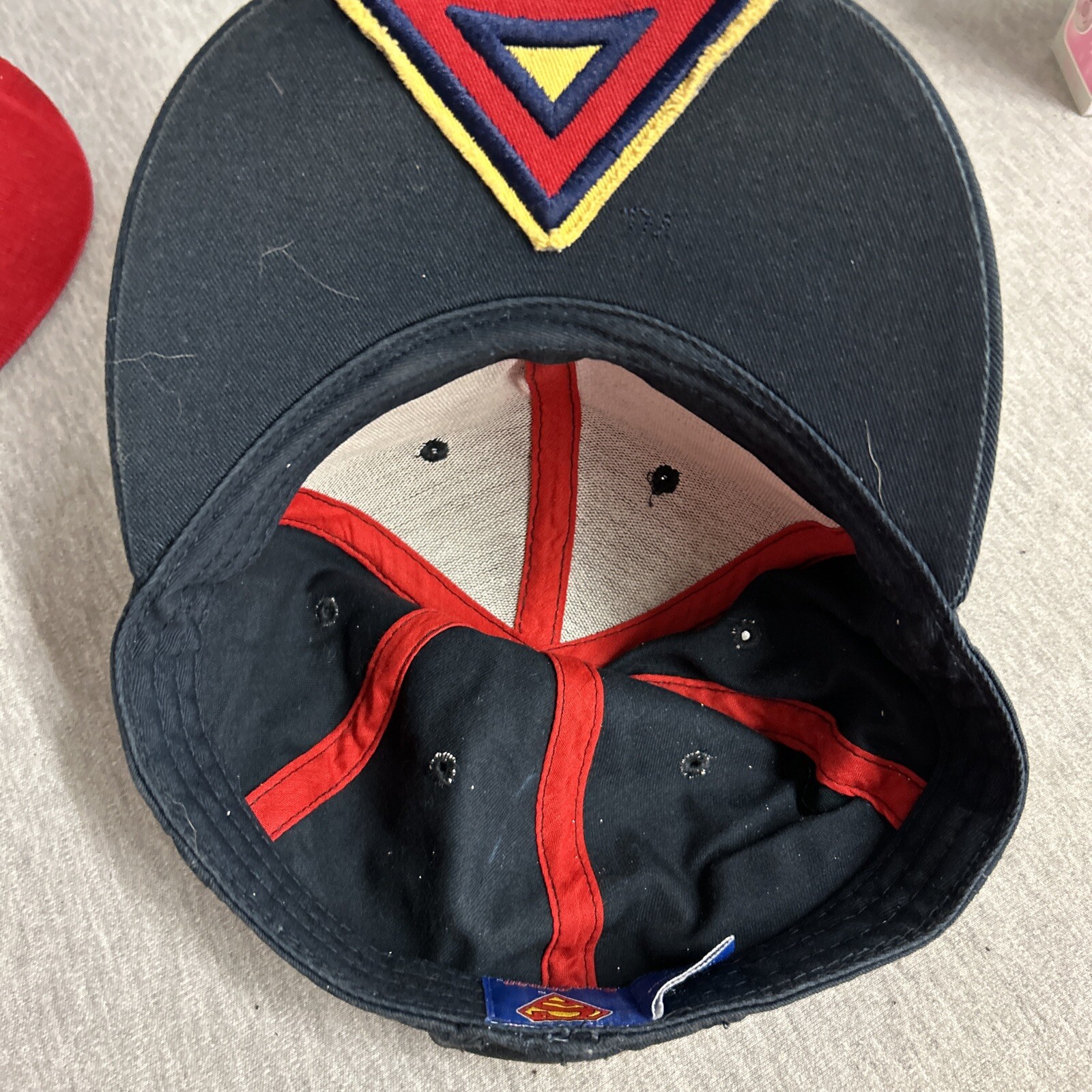 Superman DC Comics Split Logo Fitted OSFA Hat - image 5