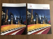 Simple Music Piano Manuscript and Notes Books NEW