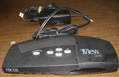 Focus Enhancements TView Gold PC to TV Video Converter NTSC/Pal  *WORKING*