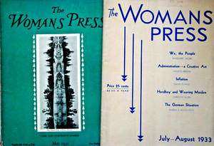 Woman's Press YWCA 1930 1933 Magazine Young Womans Christian Assoc