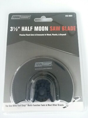 Tool Shop 3-1/2'' HALF MOON OSCILLATING SAW BLADE