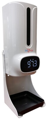 SkinDfense 2 in 1 K9 Pro Plus Automatic Liquid or Gel Hand Sanitizer Dispenser