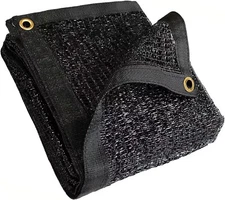 90% Shade Cloth for Garden,Black Shade Mesh Tarp for Pergola Greenhouse Kennel