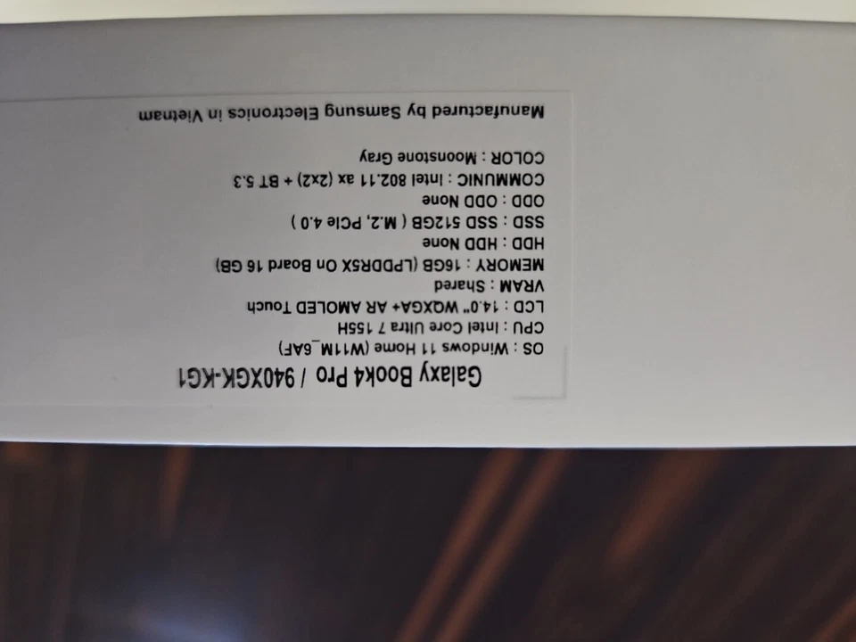 samsung galaxy book 4 pro - Immagine 3 di 4