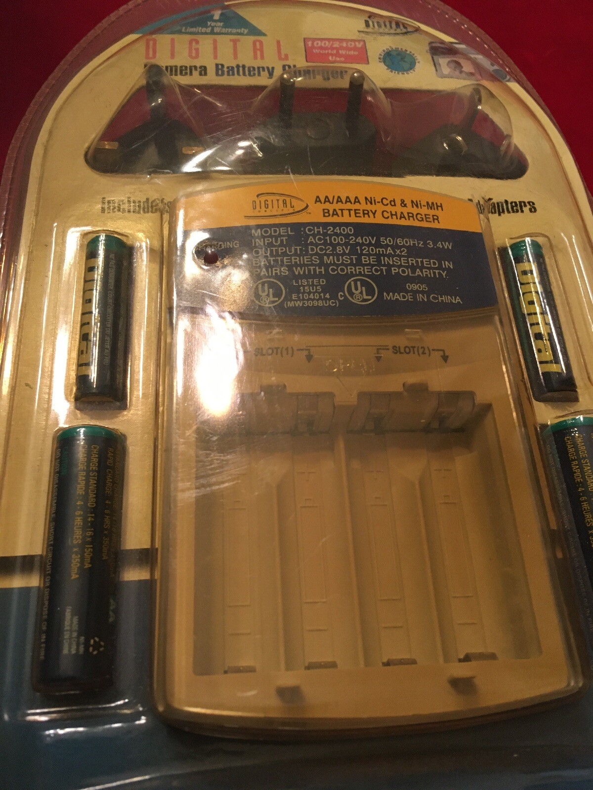digital camera battery chargers AA&AAA-image