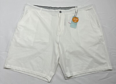 Puma 101 South Golf Short 42W 9'' Inseam Stretchy DryCELL Fabric White UPF 50 NEW