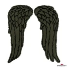The Walking Dead Daryl Dixon Angel Wings Patch Embroidered Halloween Iron-On