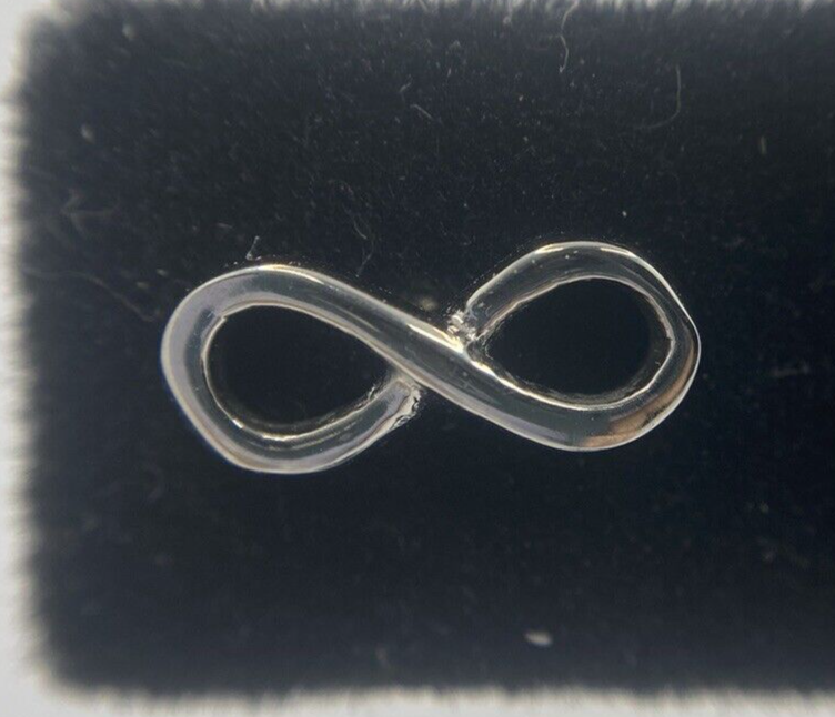 Surgical Steel Infinity Stud Earrings Posts Womens Teens Math Calculus Smart Fun