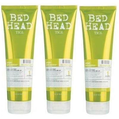 Tigi Bed Head Urban Anti-Dotes Re-Energize Shampoo for Normal Hair 8.45oz-3 PACK