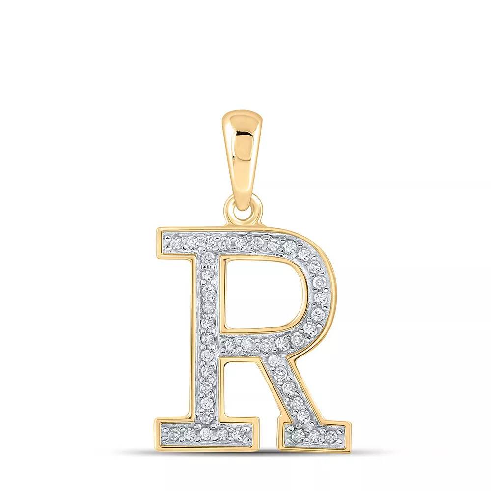 R diamond pendant clearance
