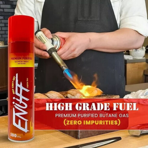 Enuff Premium Gas Refill for butane Lighters - Purified Torch Fuel 300ml 6 buy - Picture 4 of 6