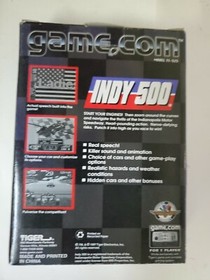 Indy 500 (Game.Com, 1997) Tiger&rsquo;s Game.com 10e4