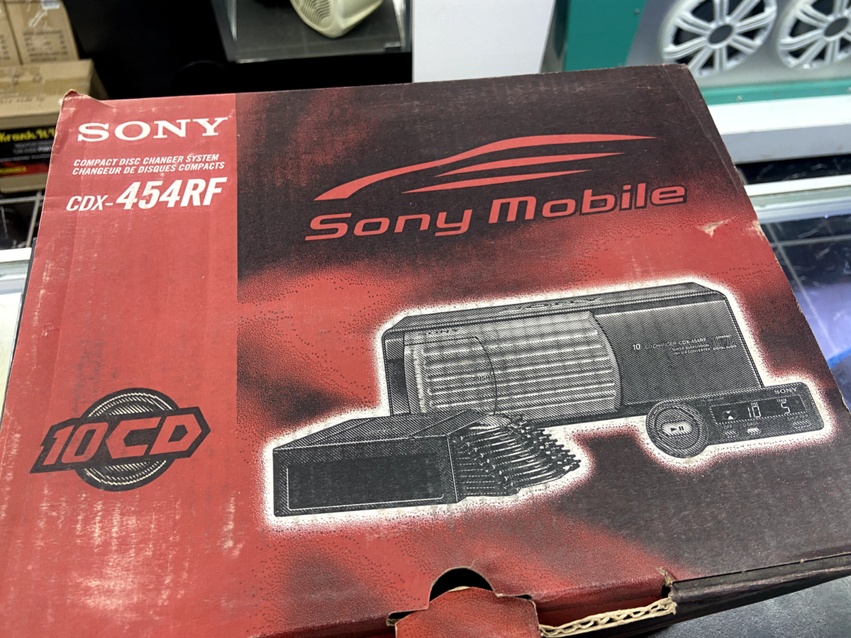 SONY CDX-454RF D-BASS搭載 CDチェンジャー Sony CDX-454RF 10-disc