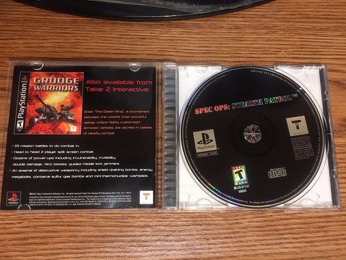 Spec Ops : Stealth Patrol (Sony PlayStation 1, 2000) - Photo 3/3