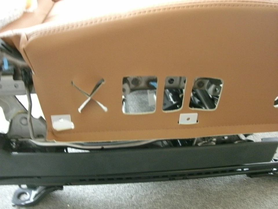 08-10 Infiniti M35 / M45 Conjunto Cojín Asiento Delantero Derecho Cuero Foto 3 de 4