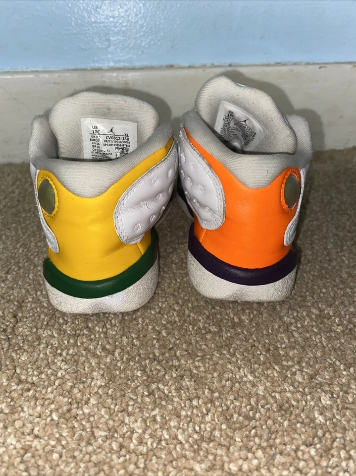 Zapatos deportivos retro Jordan 13 para niños pequeños 'Playground' CV0812 158 - talla 10C Foto 4 de 4