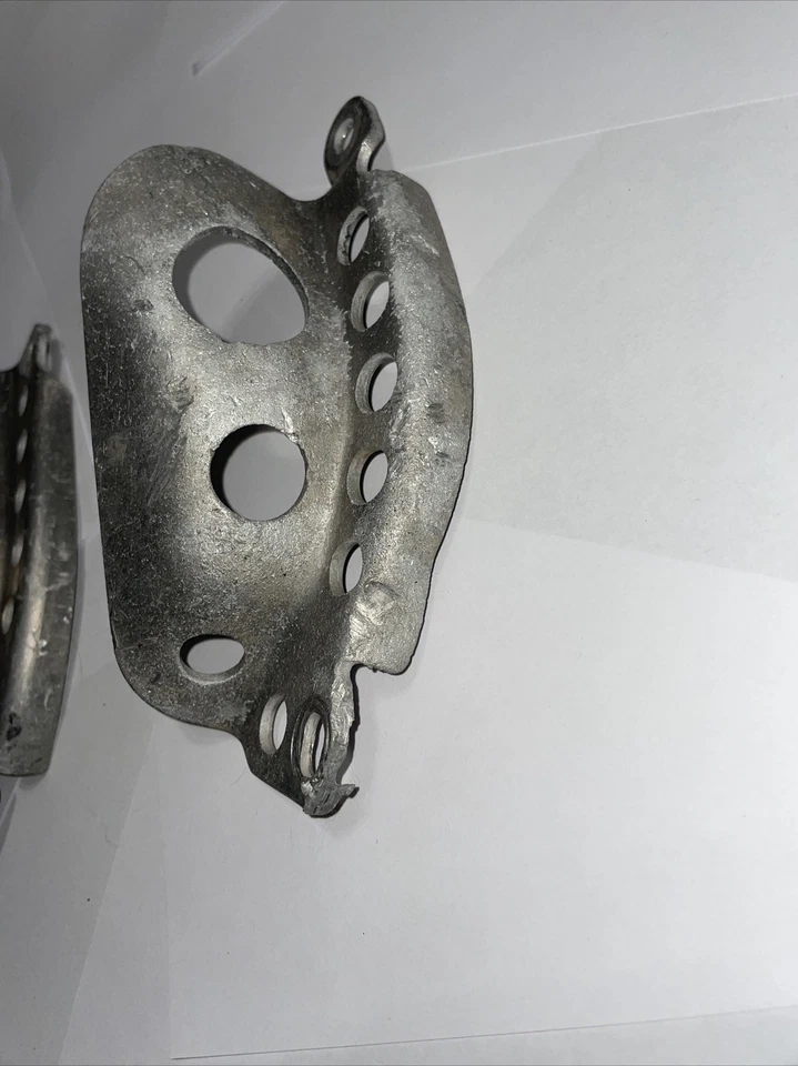 Yamaha WR450F 2003 2004 2005 2006 aluminio original OEM protectores de motor usados Foto 4 de 4