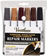 Varathane 347840 Wood Stain Repair Marker Touch Up Kit, Assorted Warm Tones
