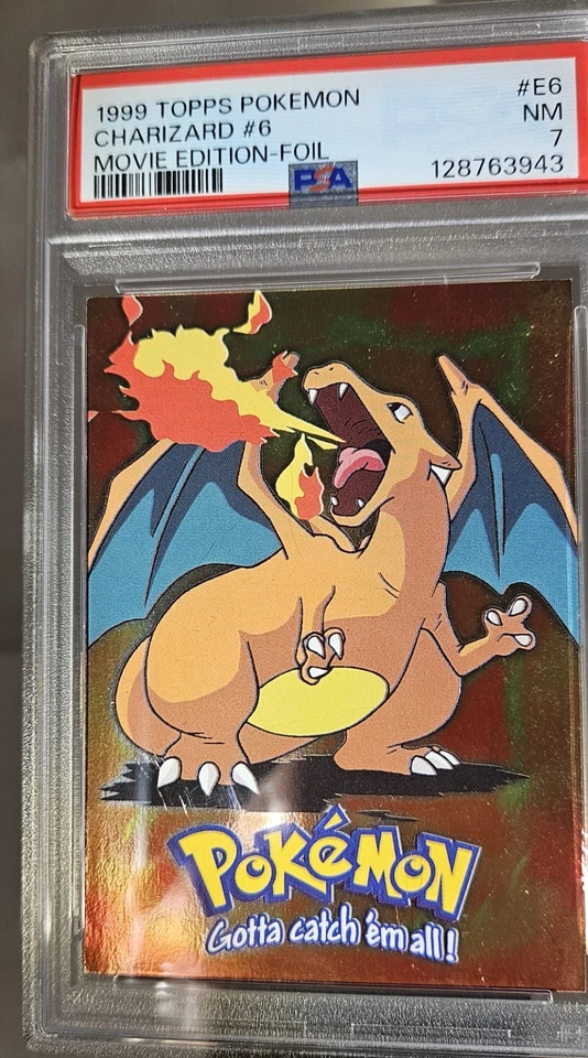 1999 Topps Pokémon CHARIZARD #6 MOVIE EDITION - FOIL # E6 - Image 4 of 4
