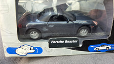 Porsche Boxster 1:43 Diecast Model Car, Grey, Boxed Case, Unopened (3804)
