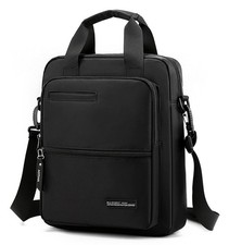 Men's 14-inch Laptop Messenger Bag Nylon Large Shoulder Bag Business Waterpro...