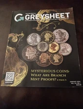  **Greysheet Coinage Dealer newsletter   January 2024 Volume 1
