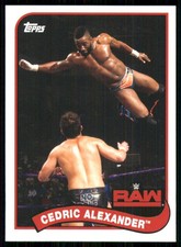 2018 Topps WWE Heritage #19 Cedric Alexander 54058