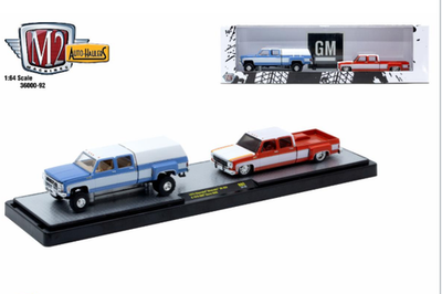 M2 Machines Auto Hauler 92 1975 Chevrolet Silverado 30 76 GMC