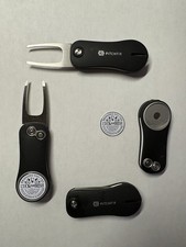 Pitchfix Golf Switchblade Divot Tool & The 'Luck Of The Irish'  1" Golf Marker