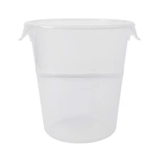 RUBBERMAID COMMERCIAL PRODUCTS FG572424CLR Food Storage Container,0.27 in L,Clea