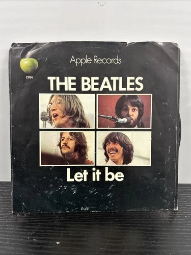 The Beatles: Let It Be/You Know My Name 1970 Apple Records 7" 45rpm Vinyl Single