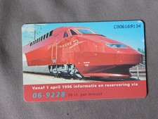 CRD 222 MINT Ongebruikt Nederland - Train / THALYS  opl 2347