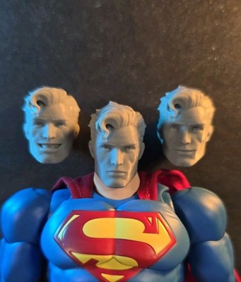 3D Printed Dan Mora Style TDKR MAFEX SUPERMAN HEAD Set 1 | eBay