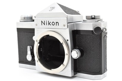 [NEUWERTIG] Nikon F Eye Level silberne analoge 35-mm-Spiegelreflexkamera...