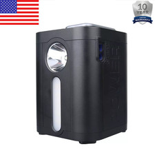 1800A 26800mAh Portable Power Station Panel Power Bank Outlet Camping Emergency