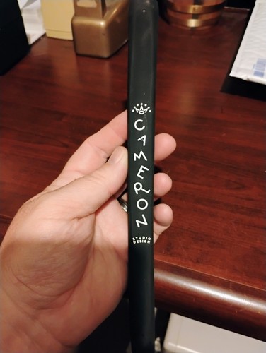 Used Scotty Cameron Black Studio Design Dancing Letter Putter Grip 58 Grams