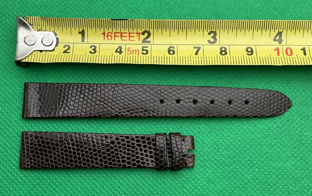 Vintage Piaget Swiss Made Watch Band Genuine Leather 12mm Black Vintage Piaget - Etsy main image 2