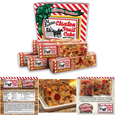 5-Pound Regular Recipe Fruit Cake Individually Wrapped Red-White Gift Carton